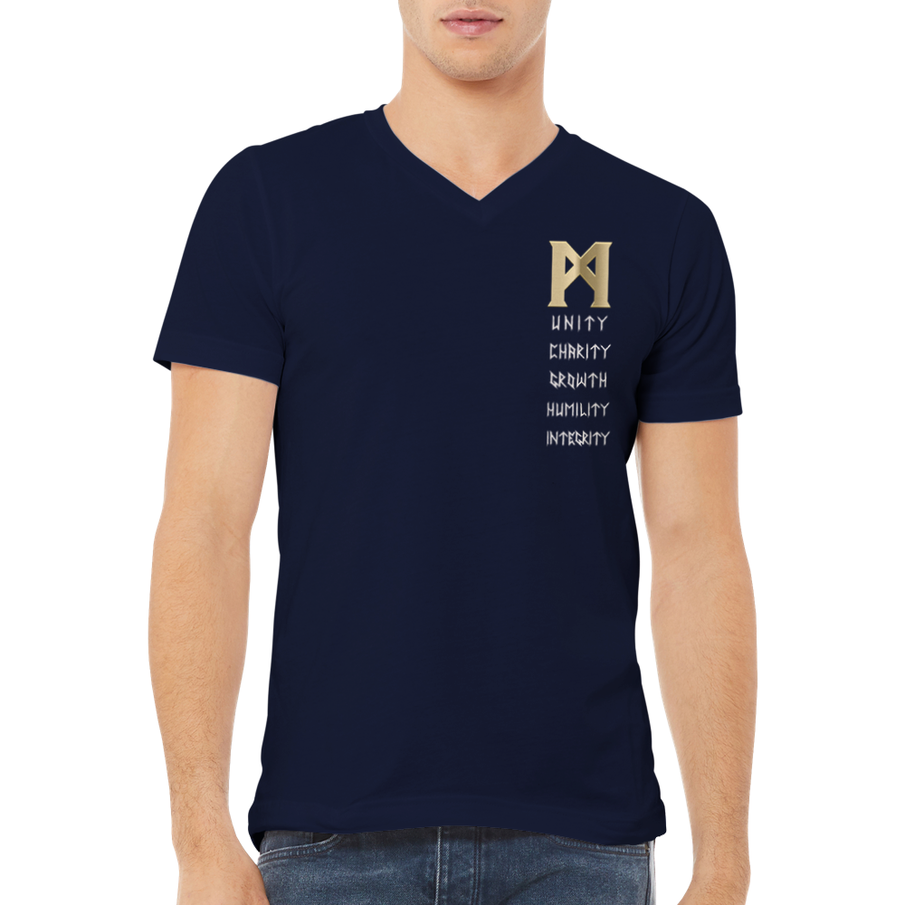 Mannaz V-Neck T-shirts
